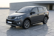 Toyota Rav 4 2013–2018 Sidosteg Maya V1 (2 st, aluminium) foto 1