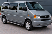 Volkswagen T4 Transporter 1990–2003 Sidosteg Maya (2 st, aluminium) Kort hjulbas foto 1