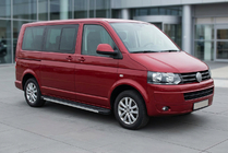 Volkswagen T5 2010–2015 Sidosteg Maya (2 st, aluminium) Lång hjulbas foto 1