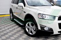Chevrolet Captiva 2006–2019 Sidosteg Allmond Grey (2 st, aluminium) foto 5