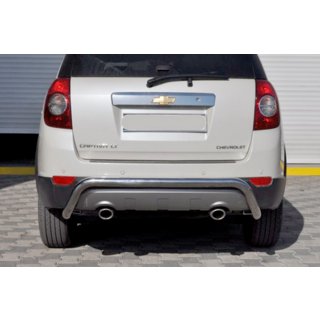 Bakre skyddsbåge AK007 (rostfritt) Chevrolet Captiva 2006–2019 foto 1