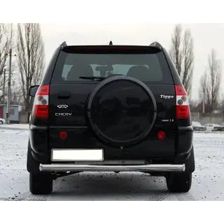 Bakre skyddsbåge (rostfritt stål) Chery Tiggo 1 2005–2016 foto 1