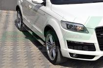 Audi Q7 2005–2015 Sidorör (2 st, rostfritt) foto 5