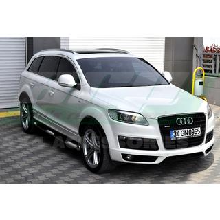 Sidorör (2 st, rostfritt) Audi Q7 2005–2015 foto 2
