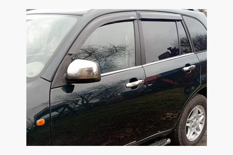 Chery Tiggo 1 2005–2016 Dörrhandtagskåpor (4 st, rostfritt stål) Carmos – turkiskt rostfritt stål Image