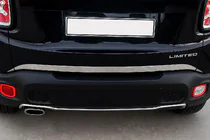 Jeep Renegade 2014– Bagageluckans kantskydd 2014-2018 (3 st, rostfritt) foto 1