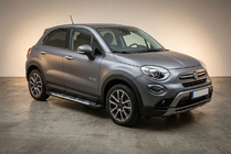 Fiat 500X 2014–2024 Sidosteg Sunrise (2 st, aluminium) foto 1