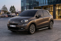 Fiat 500X 2014–2024 Sidosteg RedLine V1 (2 st, aluminium) foto 1