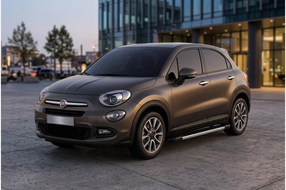 Fiat 500X 2014–2024 Sidosteg RedLine V1 (2 st, aluminium) Image