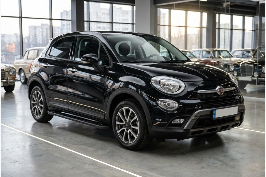 Fiat 500X 2014–2024 Sidosteg RedLine Black (2 st, aluminium) Image