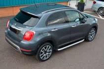 Fiat 500X 2014–2024 Sidosteg Fullmond (2 st, aluminium) foto 5