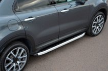 Fiat 500X 2014–2024 Sidosteg Fullmond (2 st, aluminium) foto 1