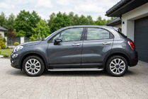 Fiat 500X 2014–2024 Sidosteg Maydos V2 (2 st, aluminium/rostfritt stål) foto 1
