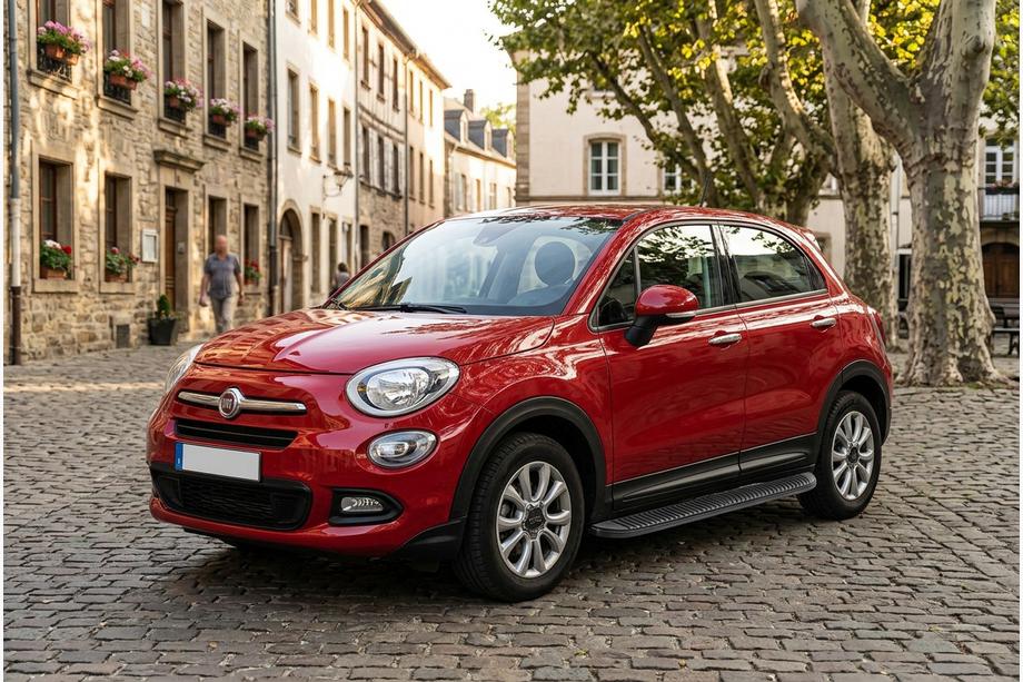Fiat 500X 2014–2024 Sidosteg Tayga Black (2 st, aluminium) Image