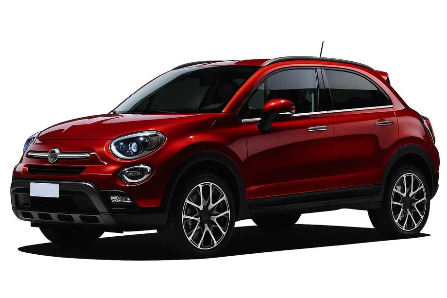 Fiat 500X 2014–2024 Fönsterlister (4 st) Image