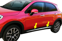 Fiat 500X 2014–2024 Kromlister för dörrar (4 st) foto 7