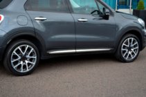 Fiat 500X 2014–2024 Kromlister för dörrar (4 st) foto 3