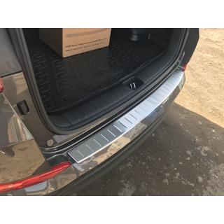 Bakre stötfångarskydd OmsaLine 2016-2018 (rostfritt stål) Hyundai Tucson TL 2016–2021 foto 2