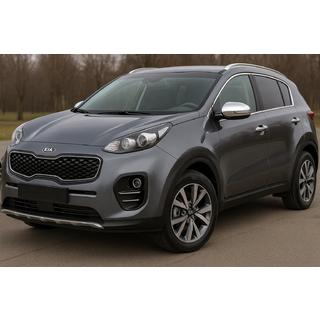 Spegelkåpor (2 st, rostfritt stål) Kia Sportage 2015–2021 foto 3