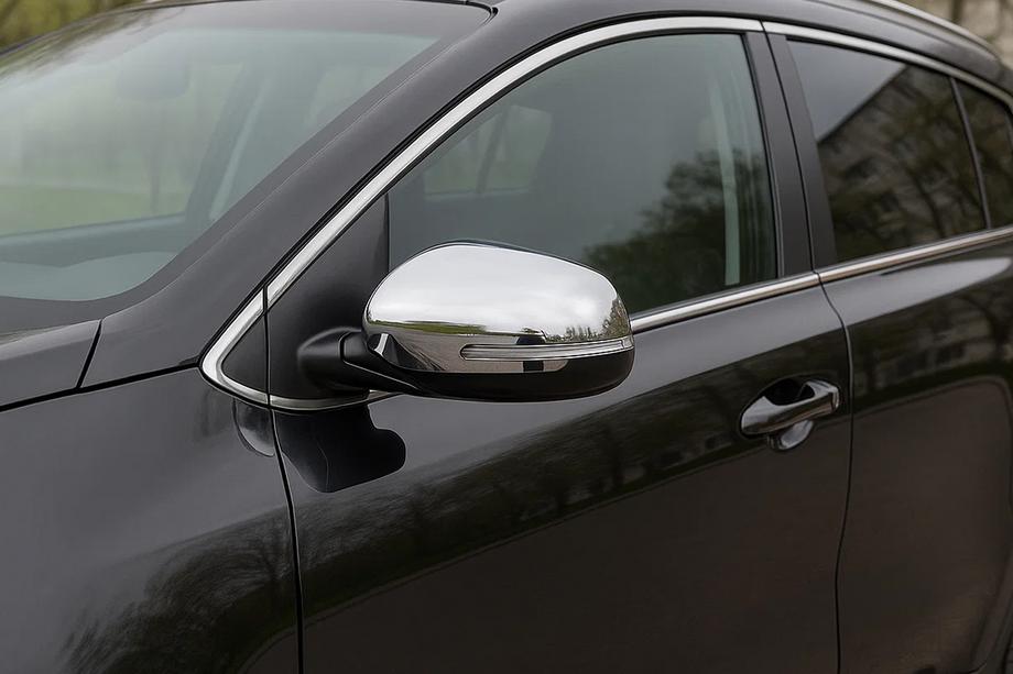 Kia Sportage 2015–2021 Spegelkåpor (2 st, rostfritt stål) Image