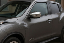 Nissan Juke 2010–2019 Kromade spegelkåpor 2014-2019 (2 st, plast) foto 1