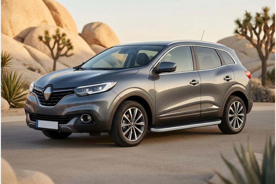 Renault Kadjar 2015–2022 Sidosteg Tayga Grey (2 st, aluminium) Image