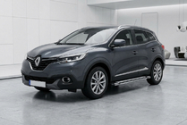 Renault Kadjar 2015–2022 Sidosteg Rainbow (2 st, aluminium) foto 1