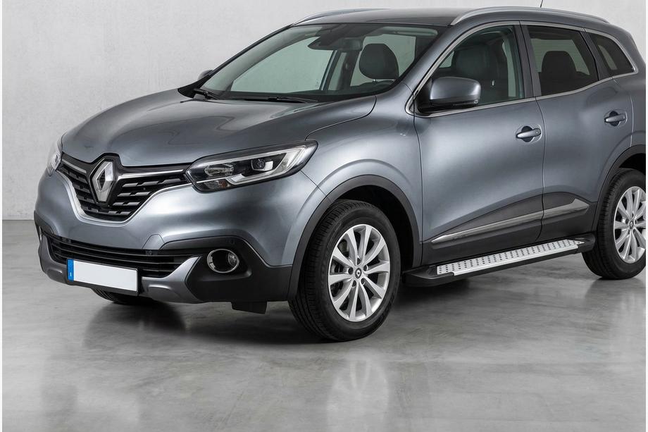 Renault Kadjar 2015–2022 Sidosteg Allmond Grey (2 st, aluminium) Image