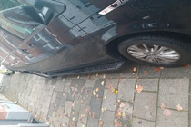 Volkswagen T6 2015–2024 Sidosteg Allmond Black (2 st, aluminium) Kort hjulbas foto 3