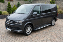 Volkswagen T6 2015–2024 Sidosteg Sunrise (2 st, aluminium) foto 1