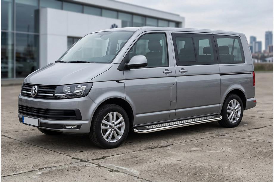 Volkswagen T6 2015–2024 Sidosteg Maydos V2 (2 st, rostfritt stål) Endast för kort hjulbas Image