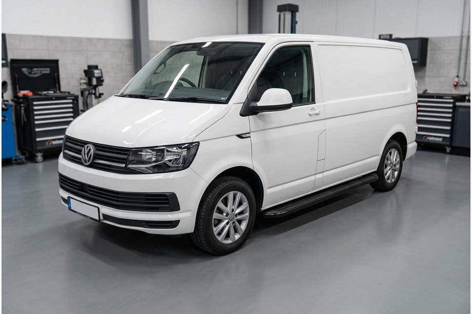 Volkswagen T6 2015–2024 Sidosteg Tayga Black (2 st, aluminium) Endast för kort hjulbas Image