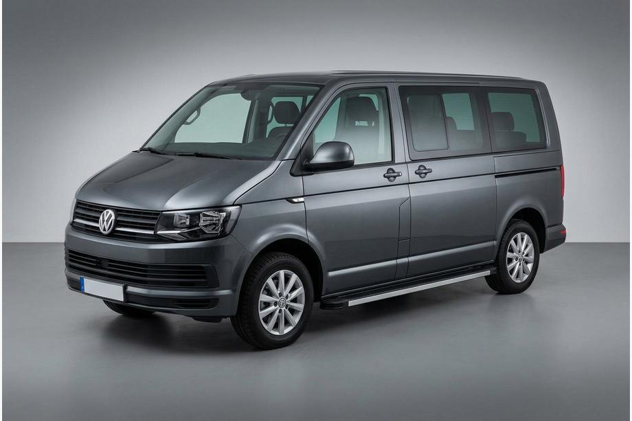 Volkswagen T6 2015–2024 Sidosteg Maya (2 st, aluminium) Kort hjulbas Image