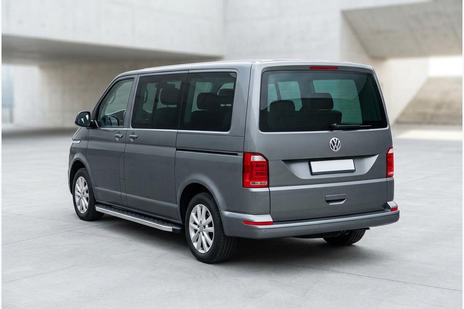 Volkswagen T6 2015–2024 Sidosteg BlackLine (2 st, aluminium) Lång hjulbas Image