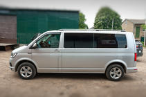 Volkswagen T6 2015–2024 Takrails CROWN (matt grå) foto 3