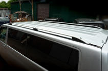 Volkswagen T6 2015–2024 Takrails CROWN (matt grå) foto 17
