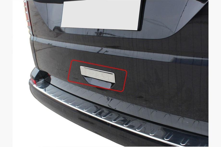 Volkswagen T6 2015–2024 Kåpa till bakre dörrhandtag (rostfritt stål) Carmos - turkiskt stål Foto 4