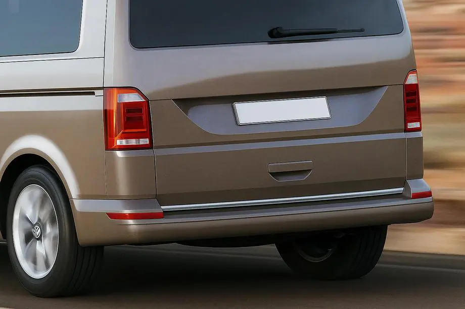 Volkswagen T6 2015–2024 Kantlist för bagagelucka (rostfritt stål) Image
