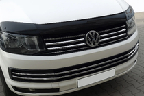 Volkswagen T6 2015–2024 Kromlister för stötfångargaller 2015-2019 (6 st, rostfritt stål) foto 1