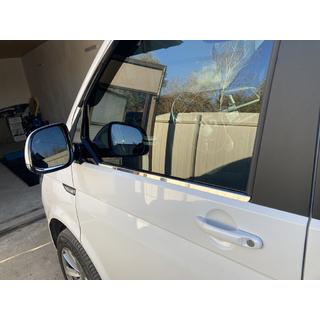 Fönsterlister (2 st, rostfritt stål) Volkswagen T6 2015–2024 foto 1