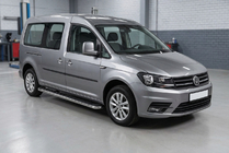 Volkswagen Caddy 2015–2020 Sidosteg Maydos V1 (2 st, aluminium / rostfritt) foto 1