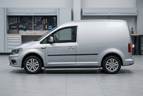 Volkswagen Caddy 2015–2020 Sidosteg Tayga Grey (2 st, aluminium) foto 1