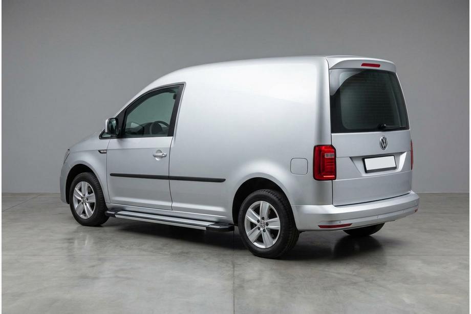 Volkswagen Caddy 2015–2020 Sidosteg Rainbow (2 st, aluminium) Maxi hjulbas Image