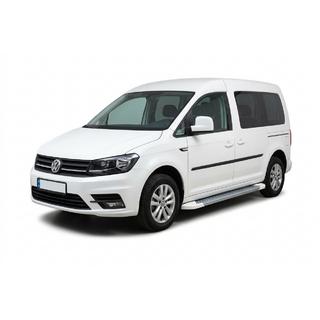 Sidosteg Allmond White (2 st, aluminium) Volkswagen Caddy 2015–2020 foto 1