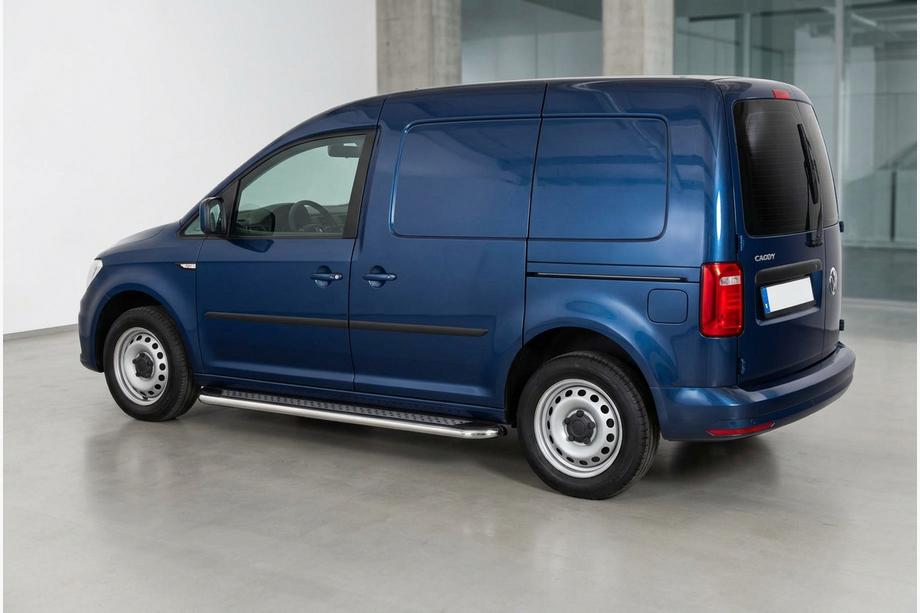 Volkswagen Caddy 2015–2020 Sidosteg Maydos V2 (2 st, aluminium/rostfritt stål) Kort hjulbas Image