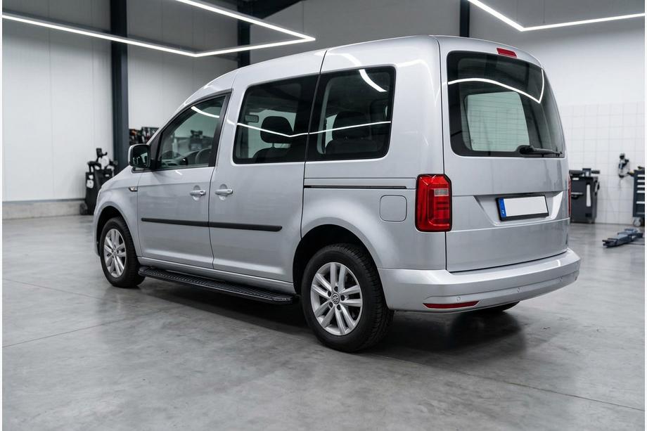 Volkswagen Caddy 2015–2020 Sidosteg Tayga Black (2 st, aluminium) Image