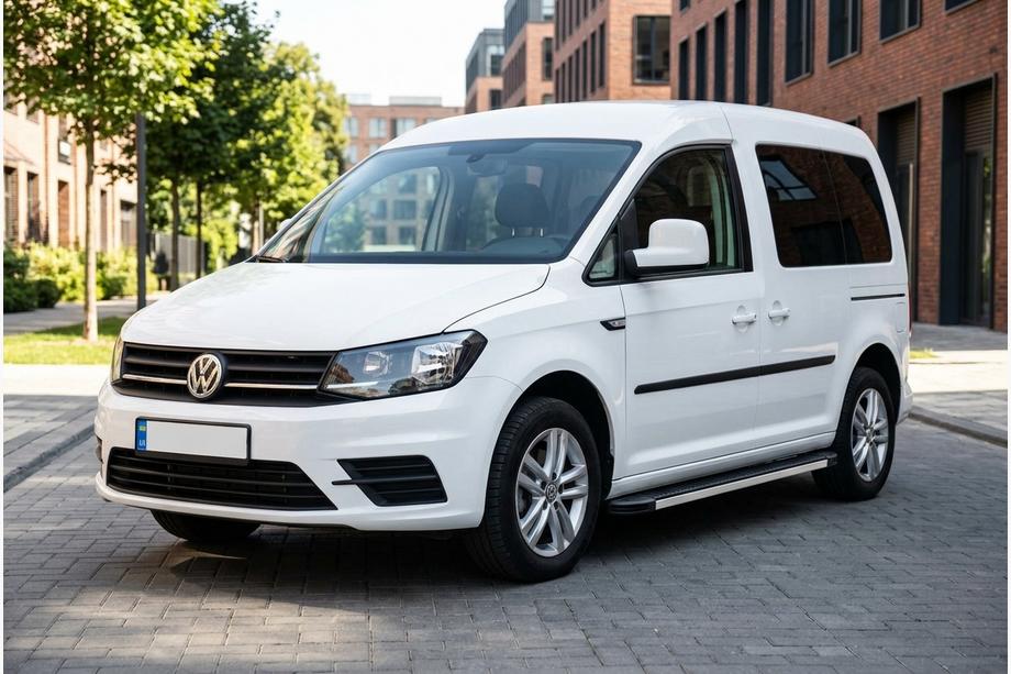 Volkswagen Caddy 2015–2020 Sidosteg Maya (2 st, aluminium) Image