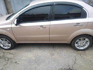 Chevrolet Aveo T250 2005–2011 Kromade handtagskåpor (4 st) Carmos, turkiskt stål foto 1