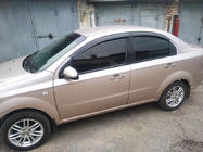 Chevrolet Aveo T250 2005–2011 Kromade handtagskåpor (4 st) Carmos, turkiskt stål foto 3