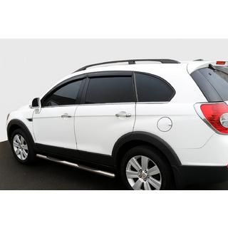 Sidorör (2 st, rostfritt stål) Chevrolet Captiva 2006–2019 foto 2